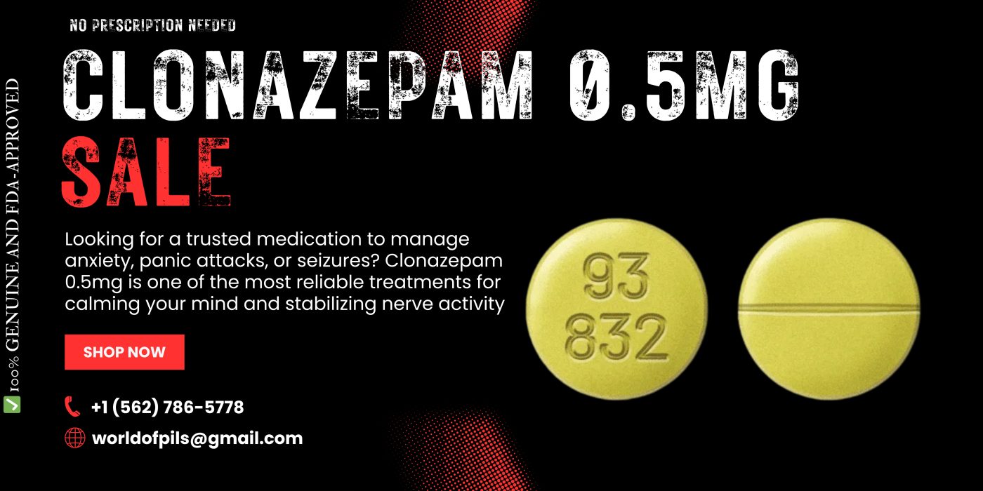 Buy Clonazepam 0.5mg Online – Fast Relief from Anxiety & Seizures 6 Clonazepam 0.5mg